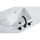 Millie 60 X 35 inch White Bathroom Vanity Cabinet