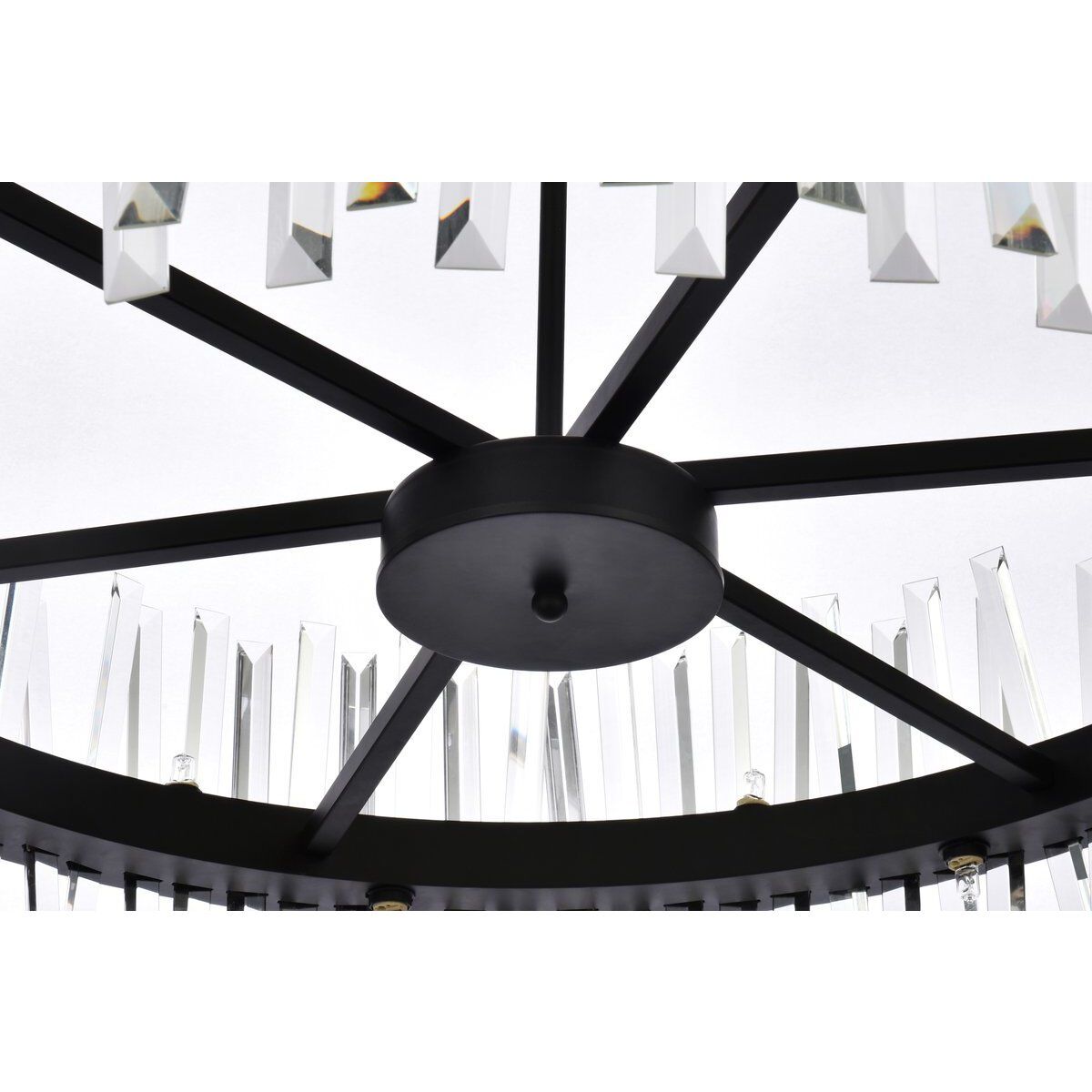 Serephina 16 Light 36 inch Black Chandelier Ceiling Light