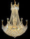 Corona 15 Light 24 inch Gold Dining Chandelier Ceiling Light in Royal Cut