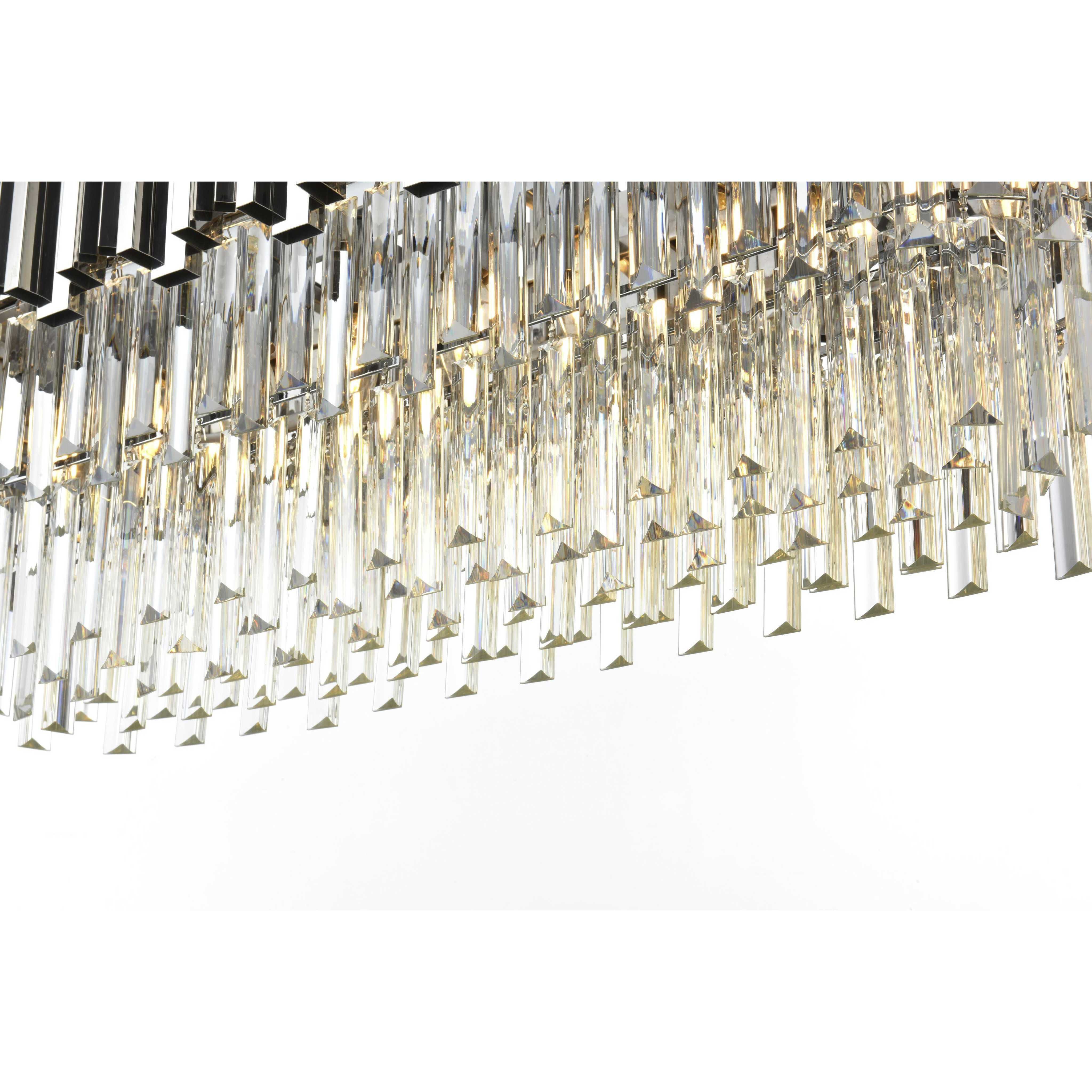 Willow 9 Light 14 inch Chrome Chandelier Ceiling Light