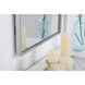 Monet 36 X 18 inch Silver Wall Mirror