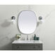 Brynn 30 X 24 inch Silver Mirror in 24 x 30