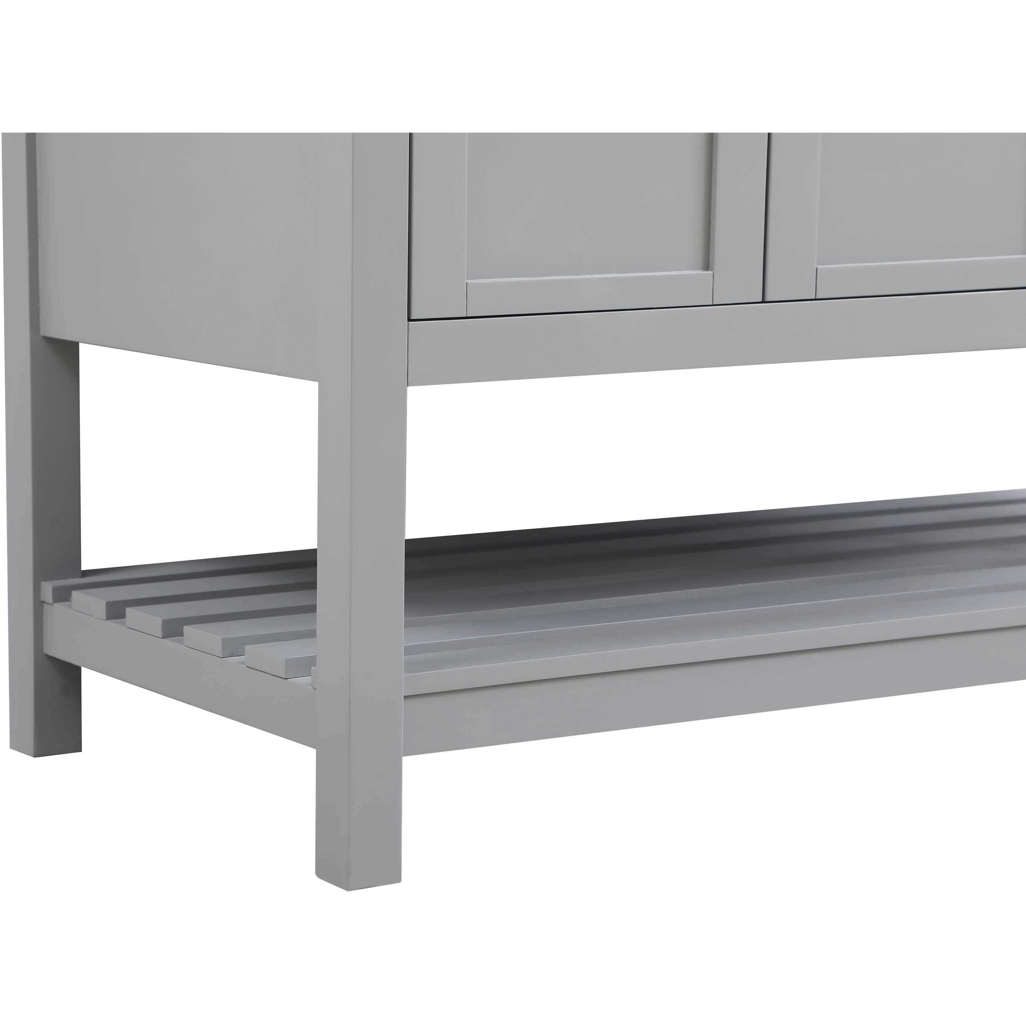 Theo 54 X 34 inch Grey Bathroom Vanity Cabinet