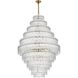 Emilia 27 Light 36 inch Satin Gold Chandelier Ceiling Light