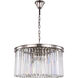 Sydney 8 Light 26 inch Polished Nickel Chandelier Ceiling Light, Urban Classic