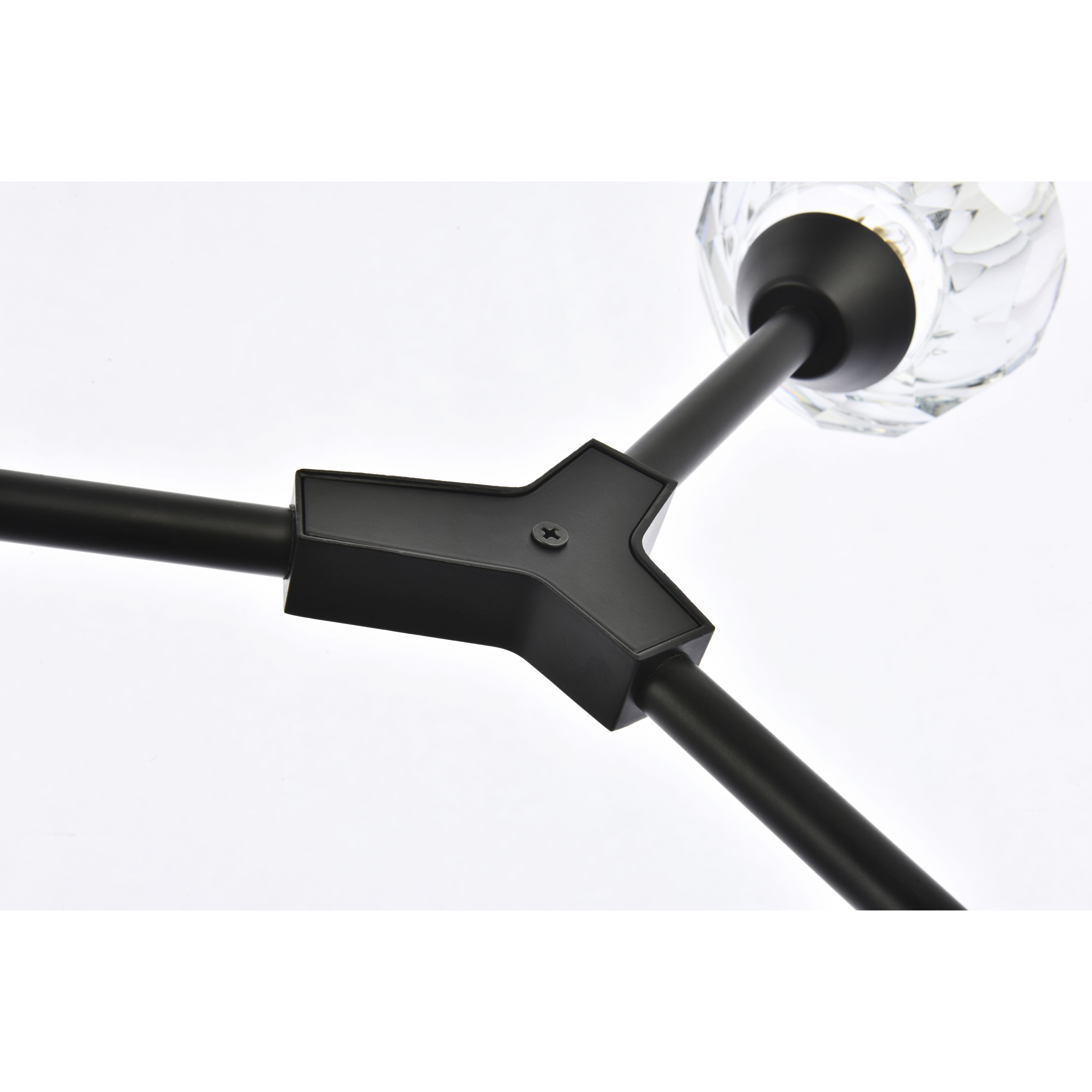 Zayne 8 Light 45 inch Black Pendant Ceiling Light