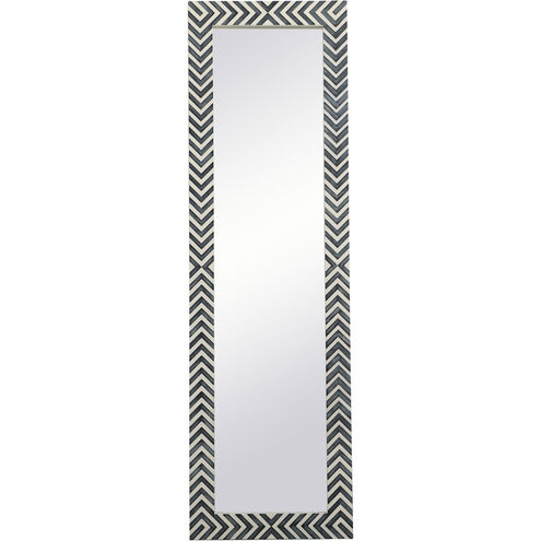 Colette 60 X 18 inch Chevron Wall Mirror