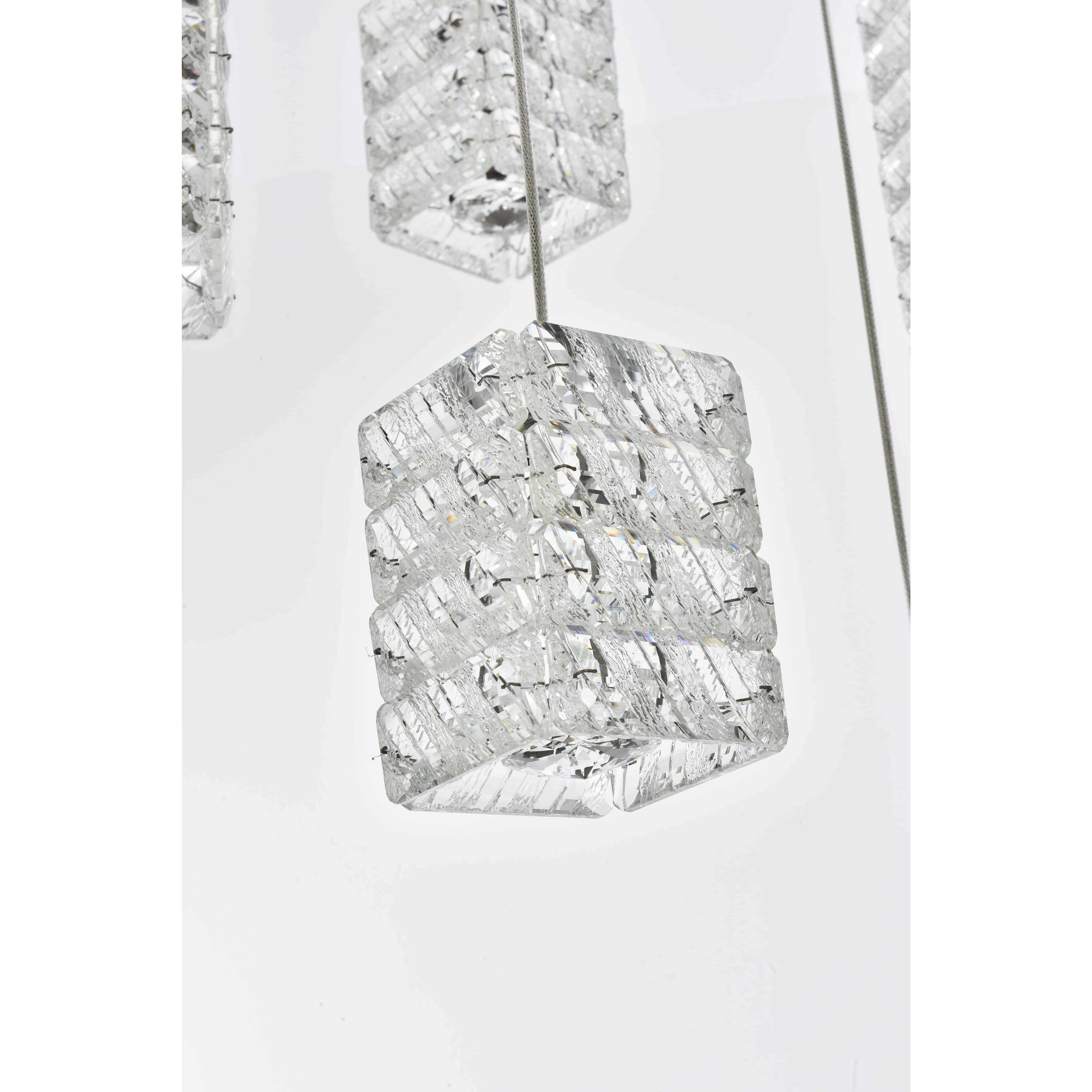Aston 12 Light 28 inch Chrome Pendant Ceiling Light