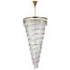 Sydney 42 Light 36.5 inch Satin Gold Chandelier Ceiling Light