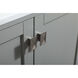Irene 60 X 22 X 34 inch Grey Vanity Sink Set
