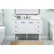 Cyrus 48 X 22 X 33.5 inch White Vanity Sink Set in Included