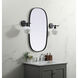 Brynn 36 X 20 inch Black Mirror in 20 x 36