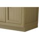 Alden 60 X 35 inch Honey Brown Bathroom Vanity Cabinet