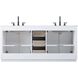 Chase 72 X 34 inch White Bathroom Vanity Cabinet