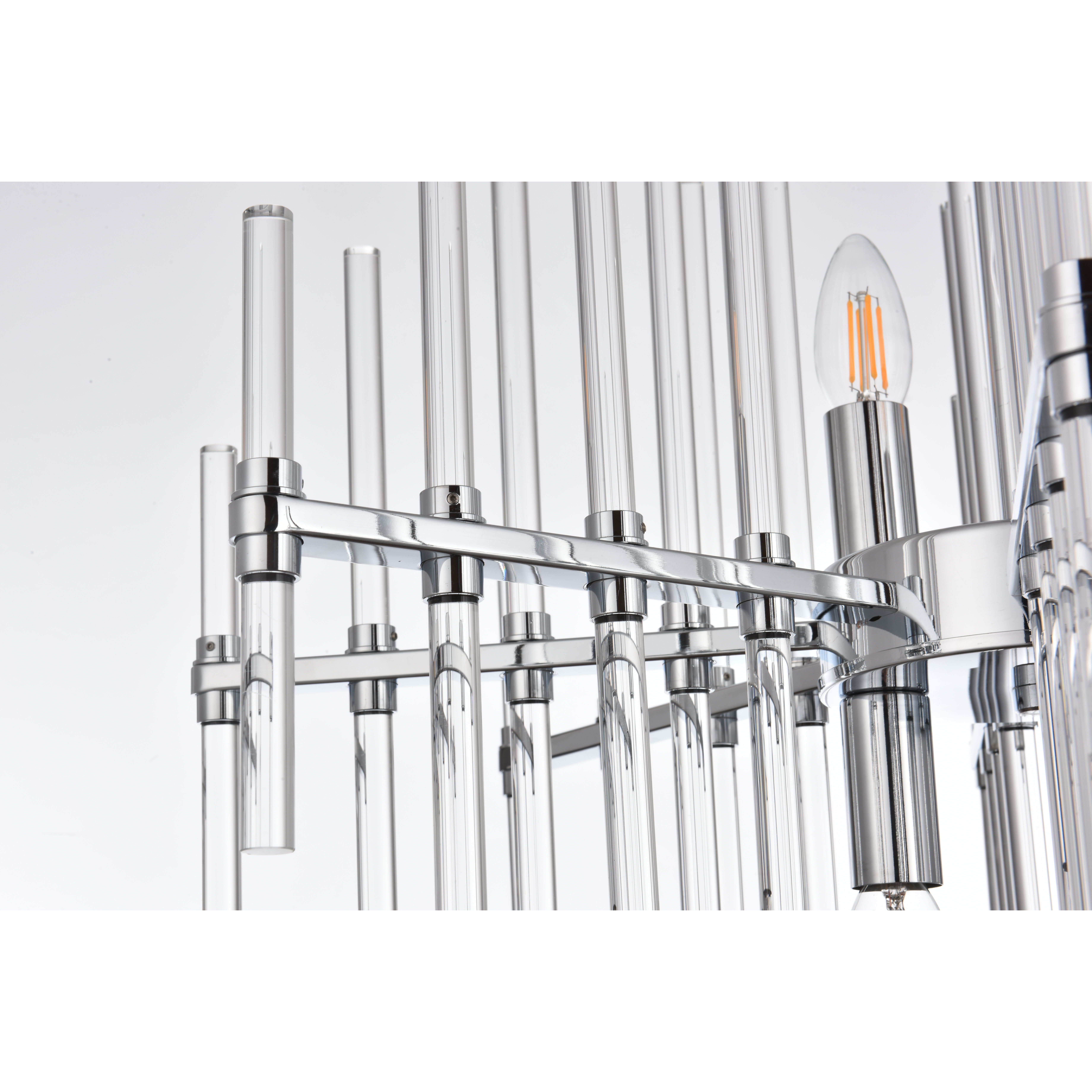 Sienna 6 Light 23 inch Chrome Pendant Ceiling Light