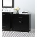 Adian Black Bathroom Storage Cabinet
