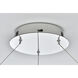 Rune 1 Light 24 inch Chrome Chandelier Ceiling Light