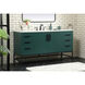 Eugene 60 X 22 X 34 inch Green Vanity Sink Set