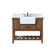 Clement 42 X 22 X 34.13 inch Driftwood Bathroom Vanity Cabinet
