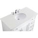Otto 42 X 21 X 35 inch Antique White Vanity Sink Set