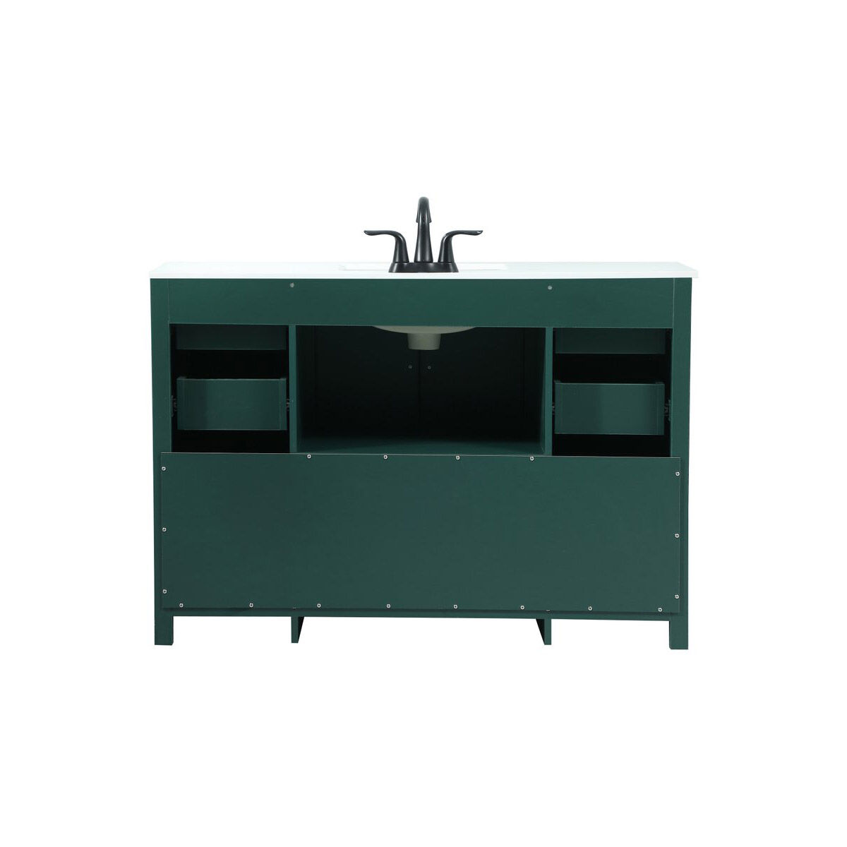 Grant 48 X 19 X 34 inch Green Vanity Sink Set