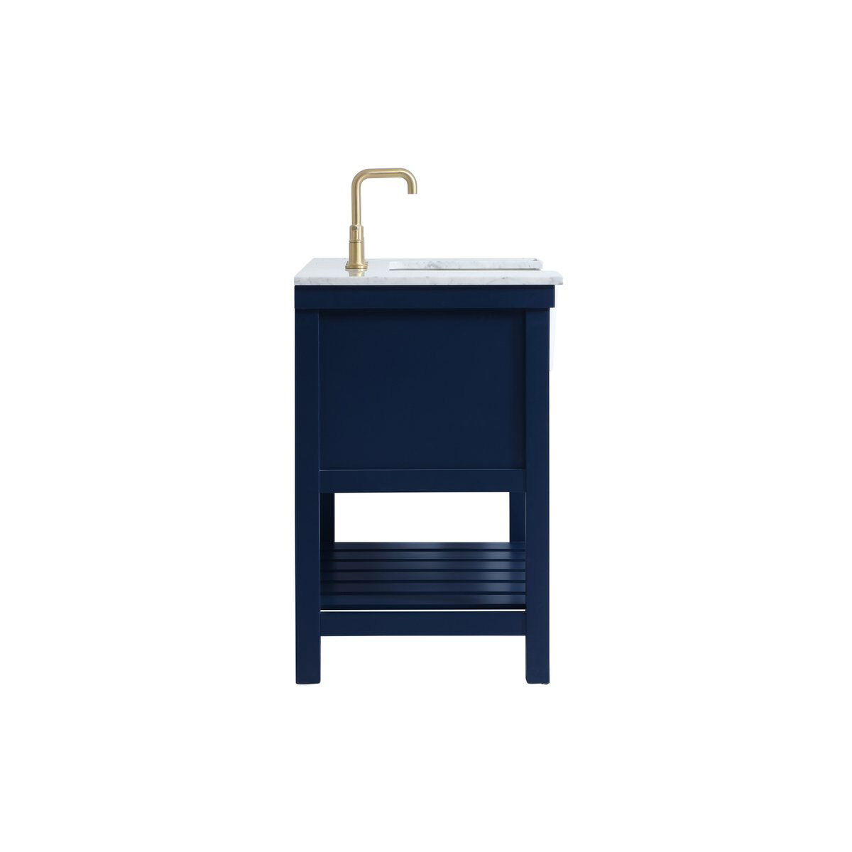 Clement 36 X 22 X 34 inch Blue Bathroom Vanity Cabinet