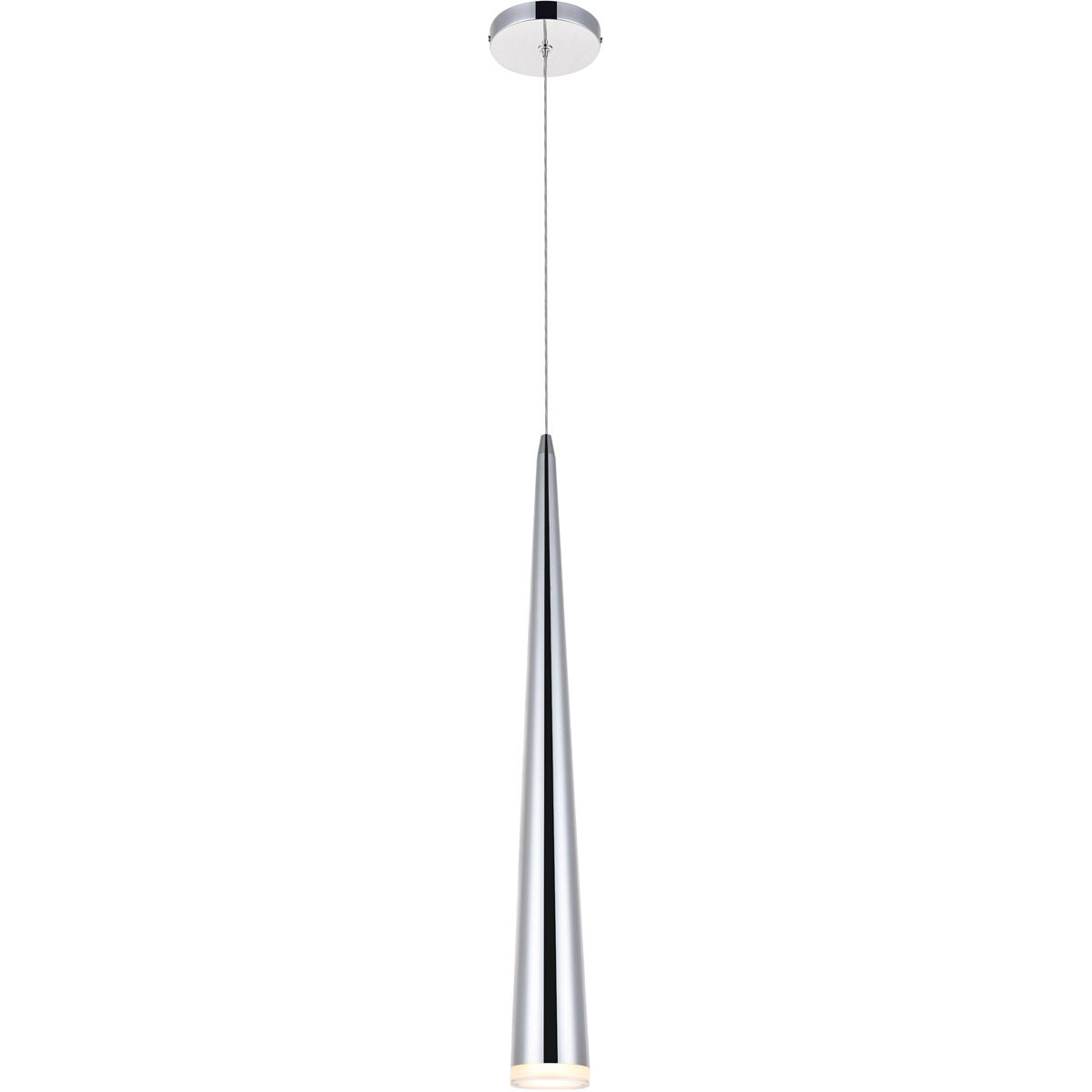 Fantasia LED 4.72 inch Chrome Pendant Ceiling Light