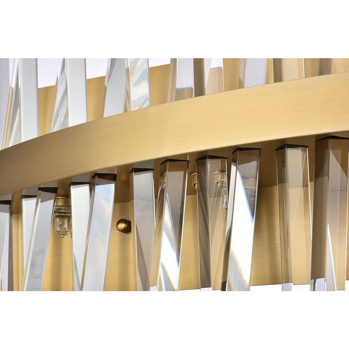 Serephina 8 Light 24 inch Satin Gold Bath Sconce Wall Light