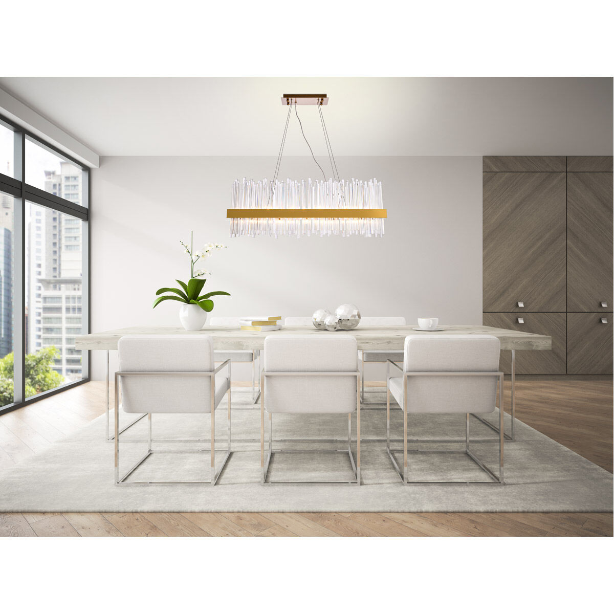 Dallas 20 Light 36 inch Gold Chandelier Ceiling Light