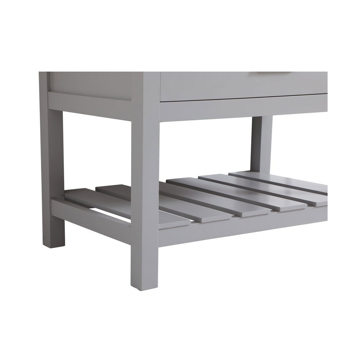 Clement 36 X 22 X 34 inch Grey Bathroom Vanity Cabinet