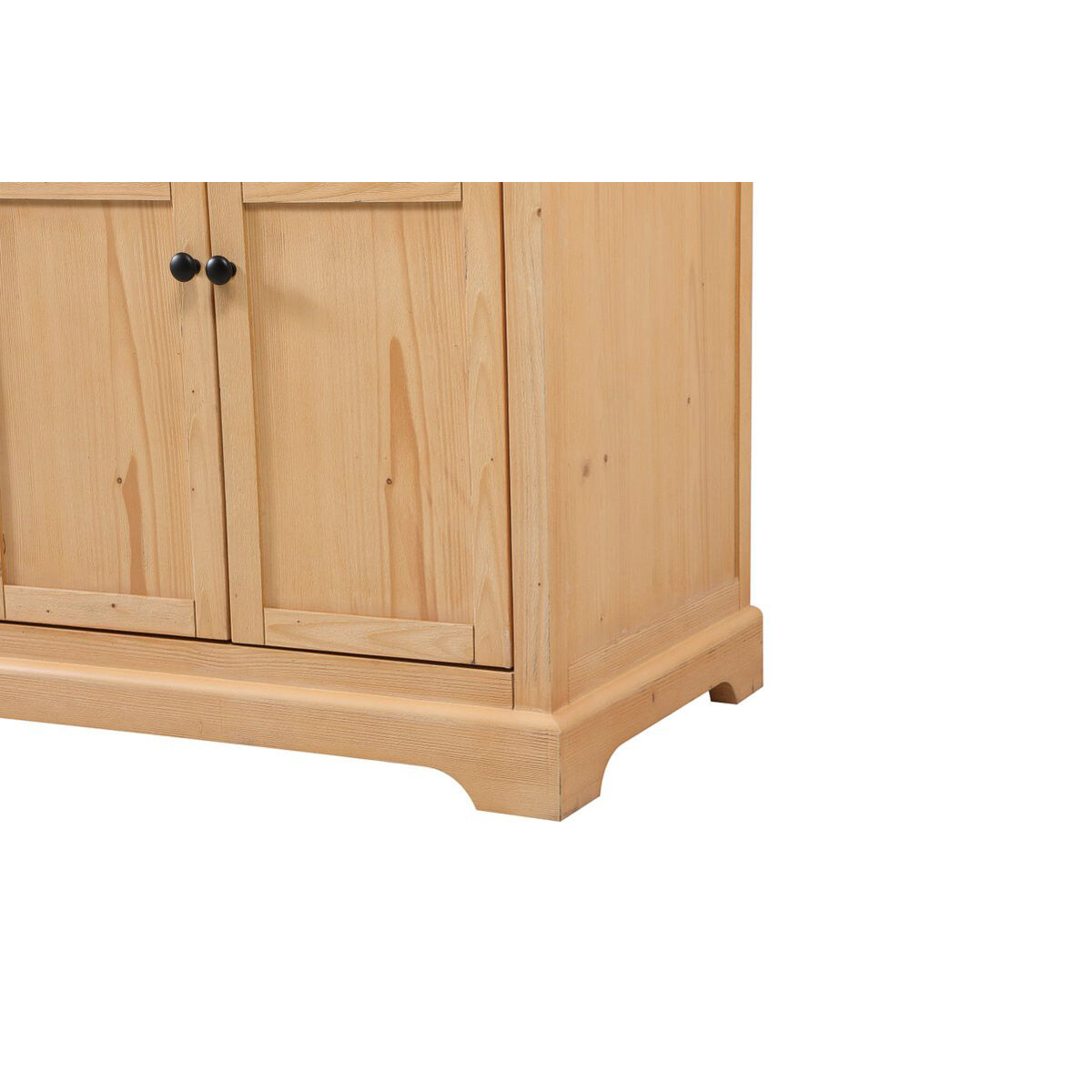 Franklin 72 X 22 X 35 inch Natural Wood Bathroom Vanity Cabinet