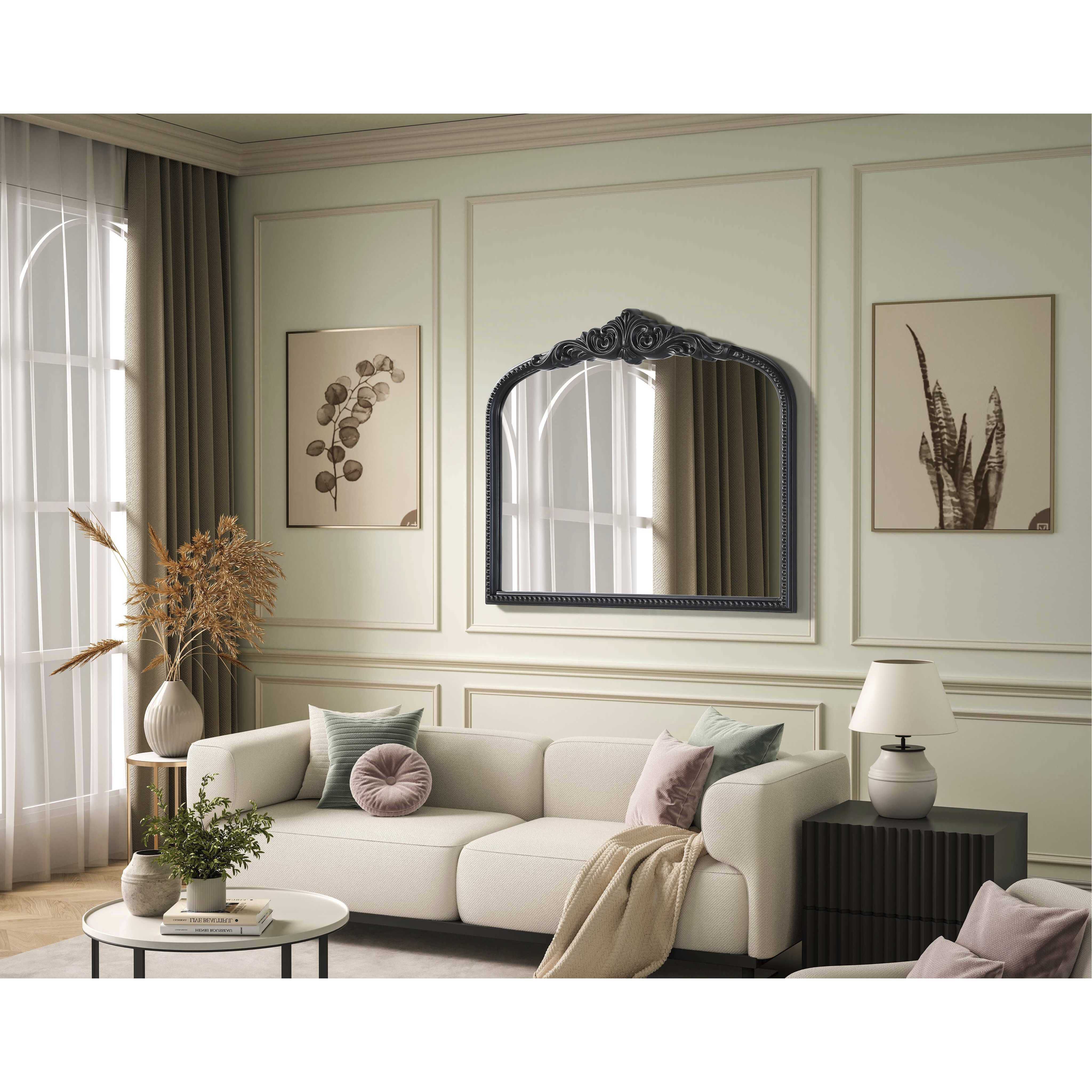 Naomi 36 X 30 inch Vintage Bronze Mirror