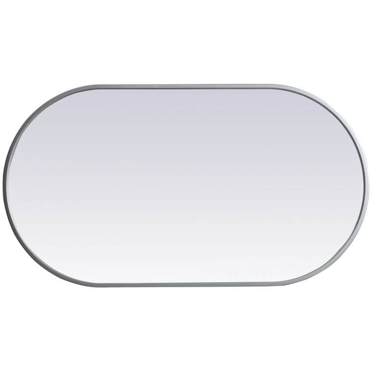 Asha 36 X 20 inch Silver Mirror in 20 x 36