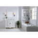 Oakland 42 X 22 X 36 inch Antique White Vanity Sink Set