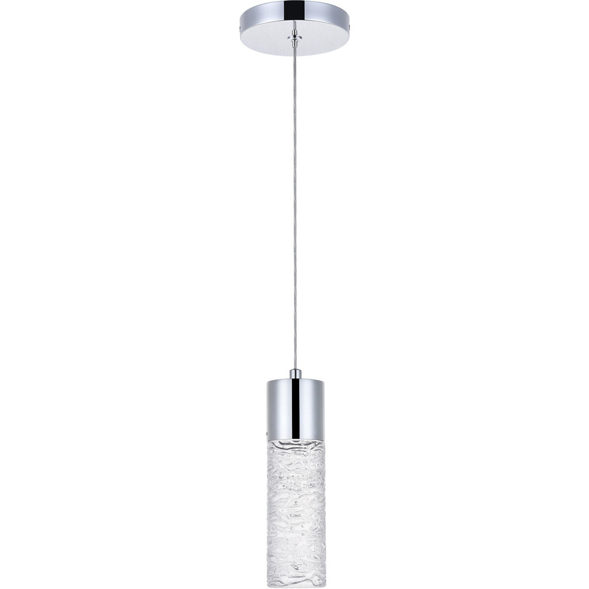 Constellation LED 5 inch Chrome Pendant Ceiling Light