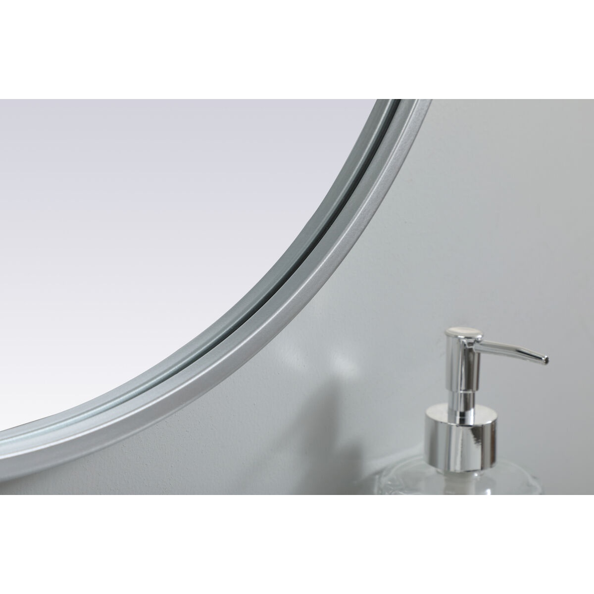 Asha 36 X 20 inch Silver Mirror in 20 x 36