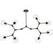 Cavoli 8 Light 32 inch Black Chandelier Ceiling Light
