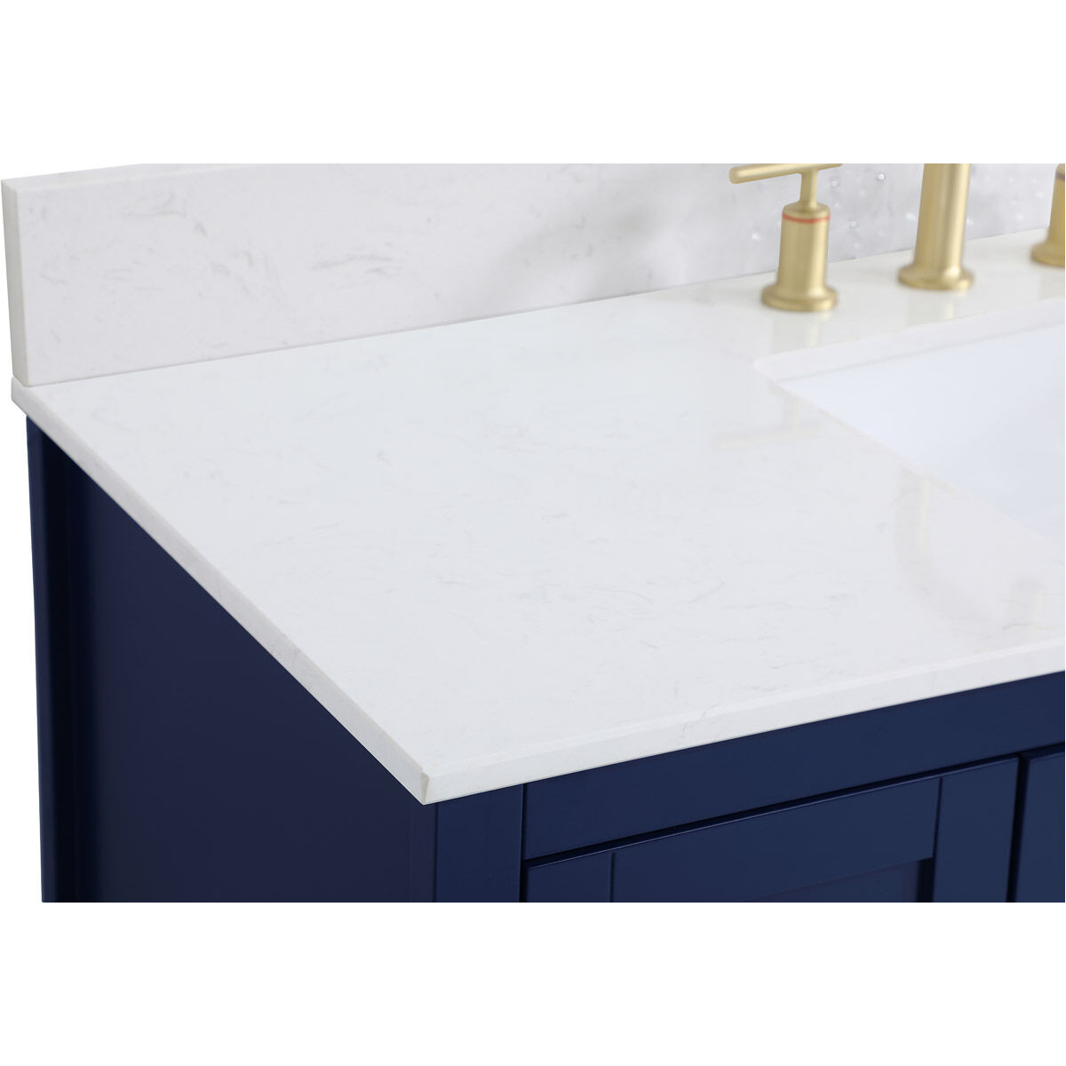 Aubrey 48 X 22 X 34 inch Blue Vanity Sink Set