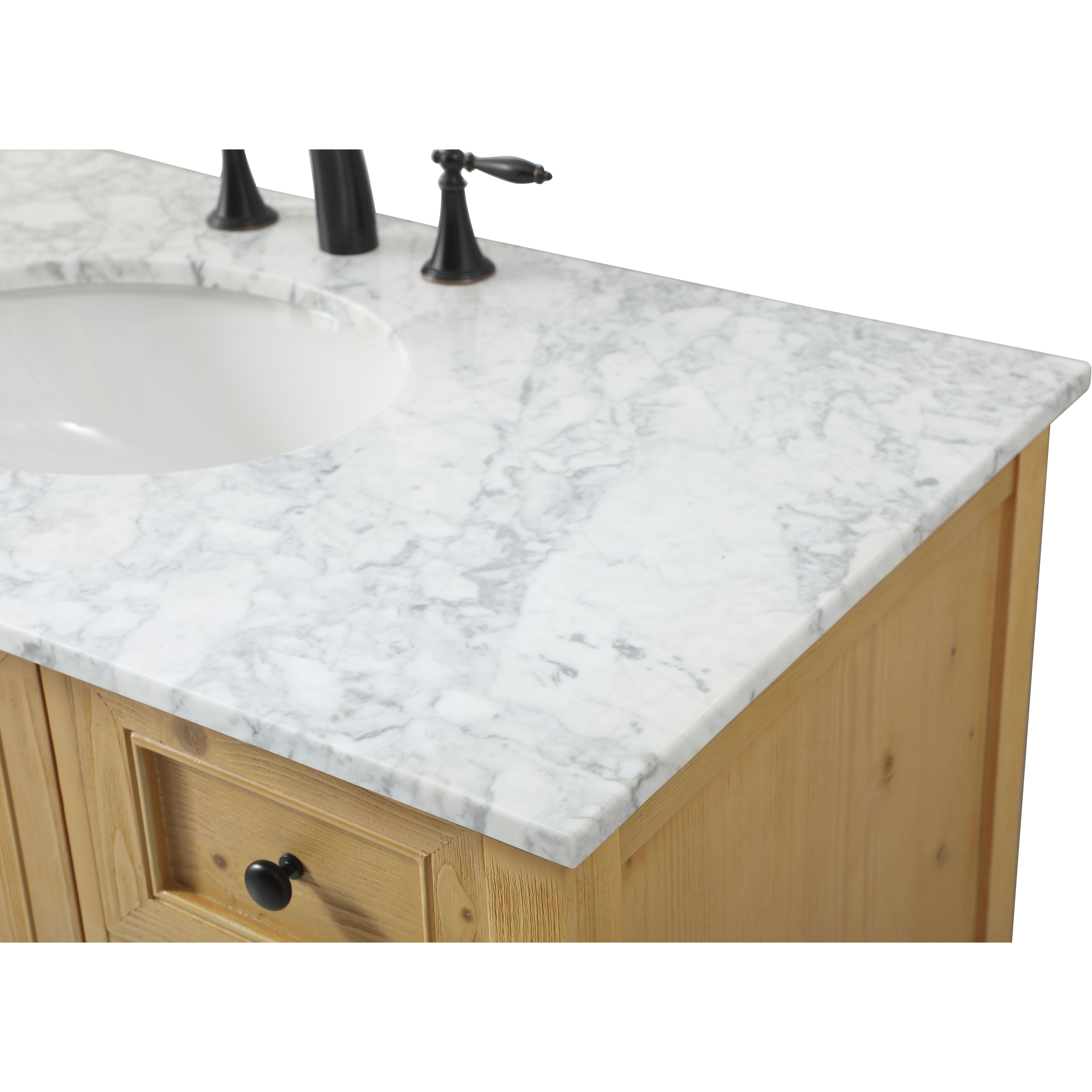 Metropolis 42 X 22 X 34 inch Natural Wood Vanity Sink Set