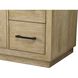 Chase 42 X 34 inch Linen Oak Bathroom Vanity Cabinet