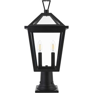 Frankford 2 Light 22 inch Black Outdoor Post Light