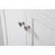 Clarence 60 X 22 X 35 inch White Vanity Sink Set
