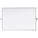Amoura 36 X 24 inch Silver Mirror