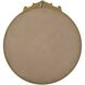 Naomi 25.6 X 24 inch Antique Brass Mirror