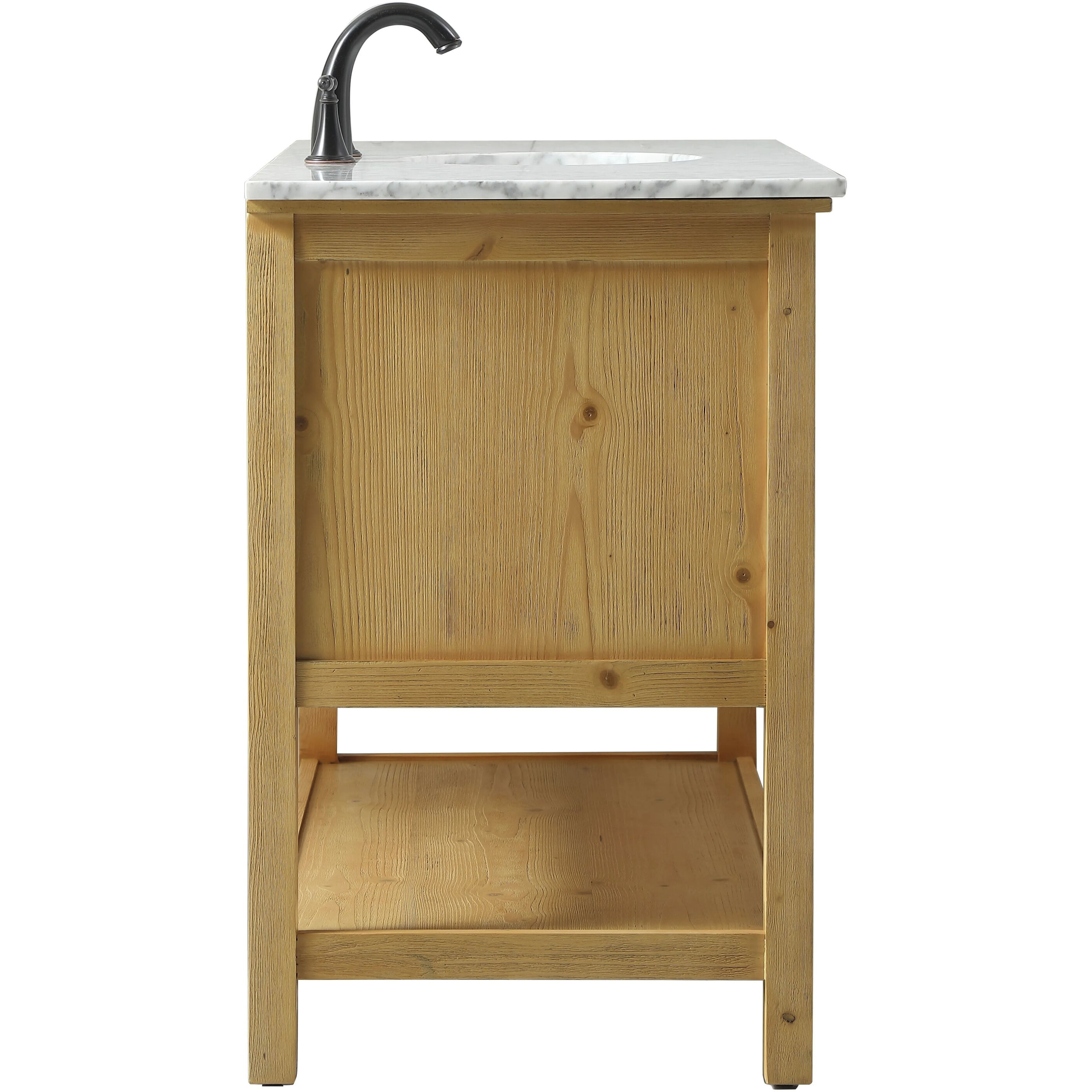 Metropolis 48 X 22 X 34 inch Natural Wood Vanity Sink Set