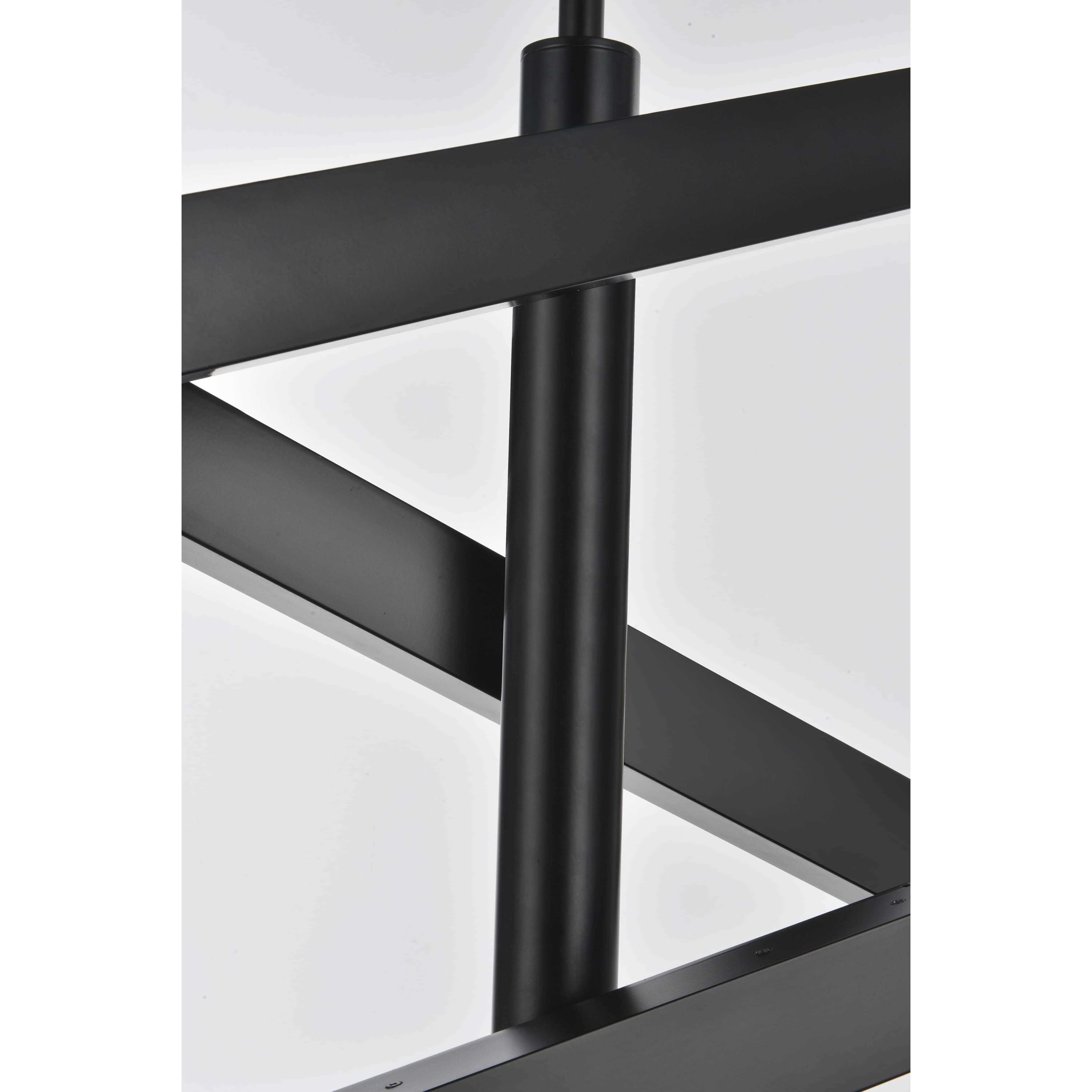 Ari 6 Light 10 inch Black Pendant Ceiling Light