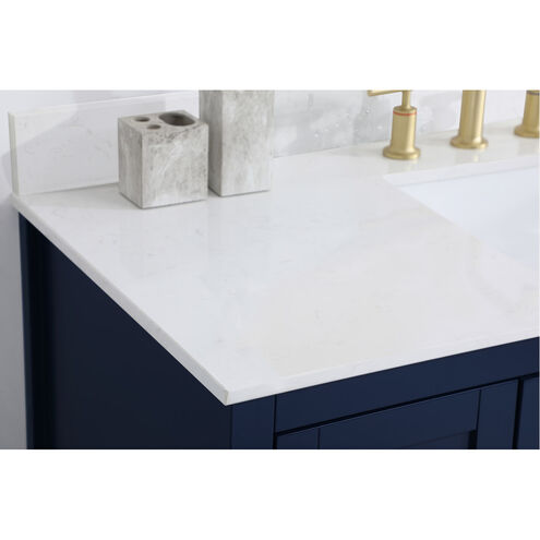 Aubrey 48 X 22 X 34 inch Blue Vanity Sink Set