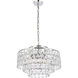 Mila 5 Light 20 inch Chrome Pendant Ceiling Light