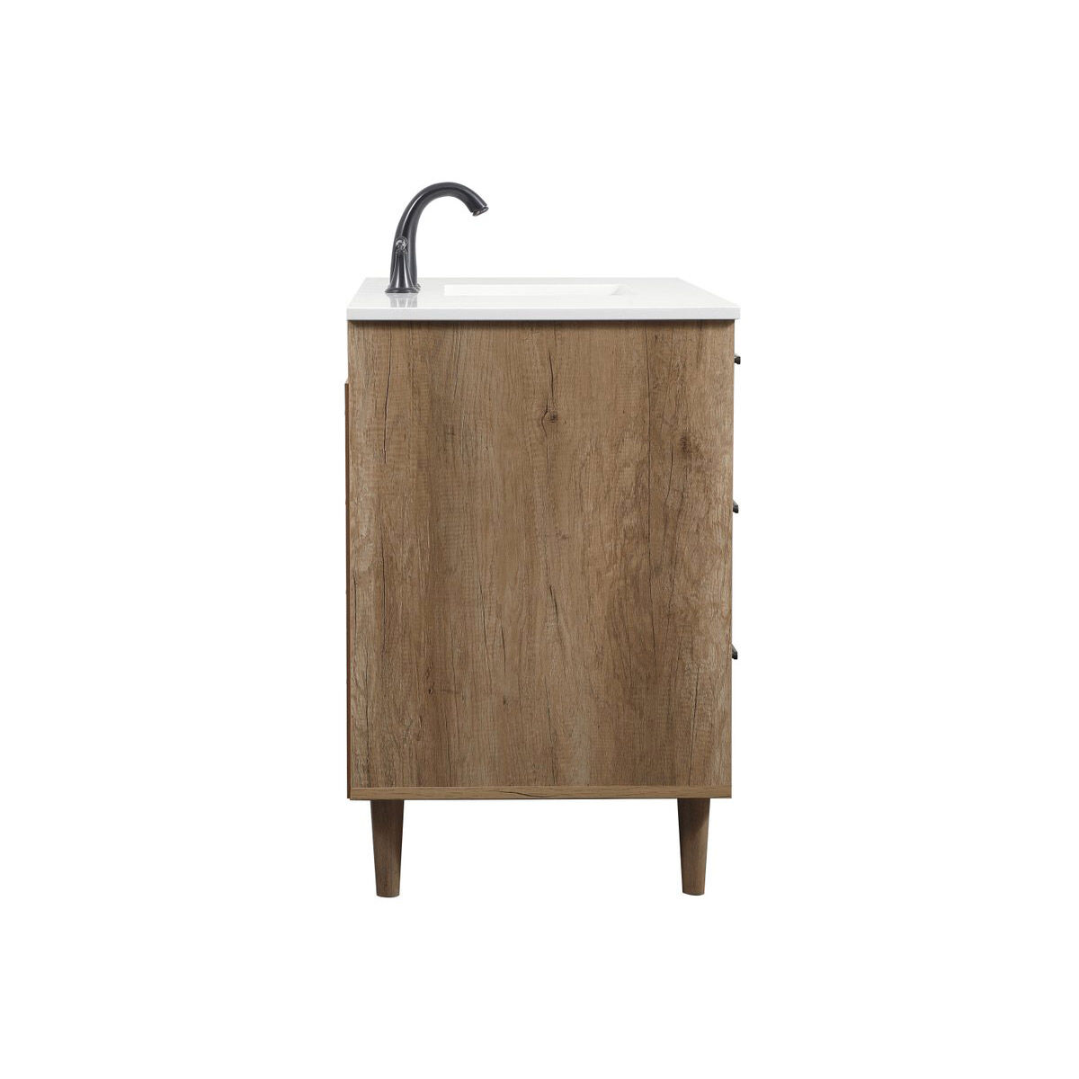 Baldwin 48 X 22 X 34 inch Natural Oak Vanity Sink Set