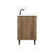Baldwin 48 X 22 X 34 inch Natural Oak Vanity Sink Set